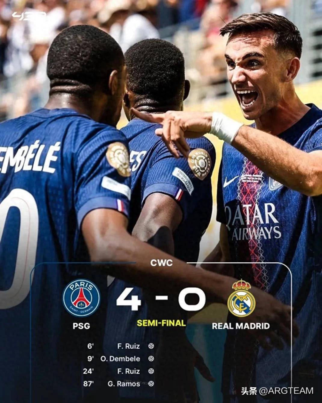 包含巴黎圣日耳曼客场击败对手，雄心壮志的词条