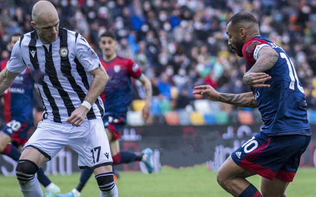 卡利亚里遭遇逆转，保级形势雪上加霜