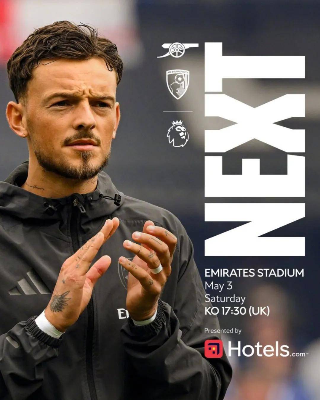 阿森纳主场战胜伯恩茅斯，重返前四