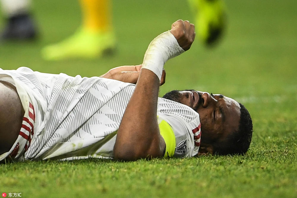 阿联酋队突飞猛进，赢得掌声