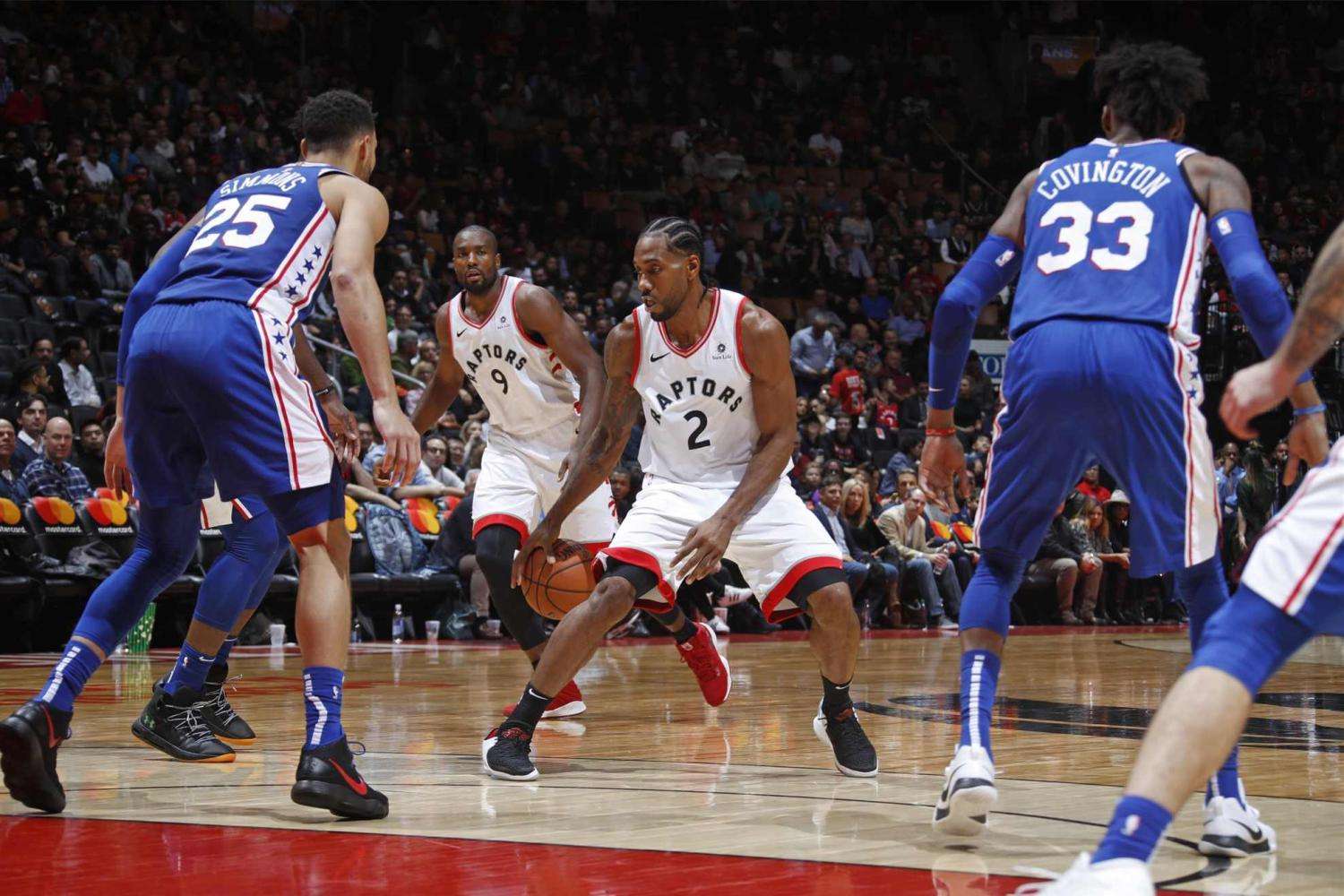 包含猛龙守住领先优势，稳操胜券赢得比赛的词条