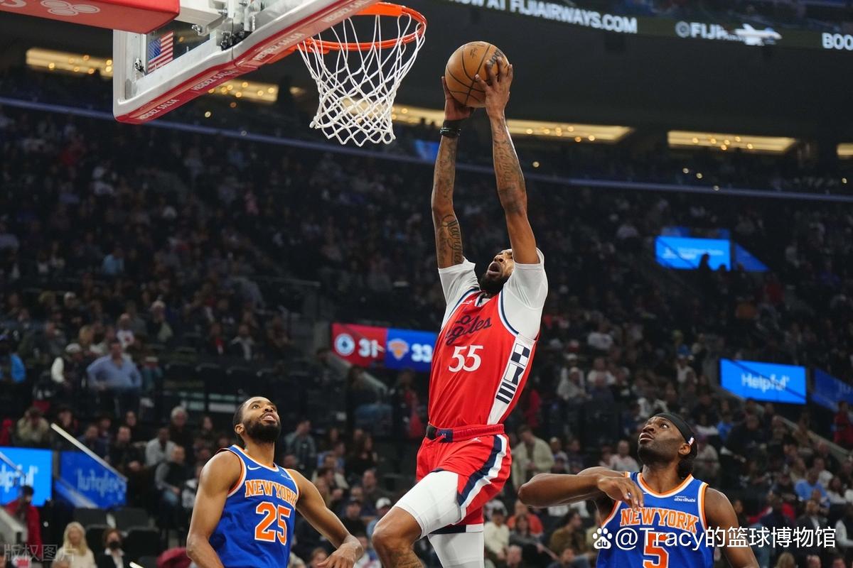 快船大胜尼克斯，乔治抢断得分领先